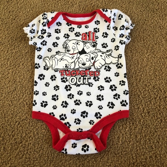 101 dalmatians onesie baby